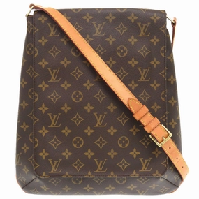 LOUIS VUITTON Shoulder Bag M51256 Monogram canvas Brown Monogram Musette