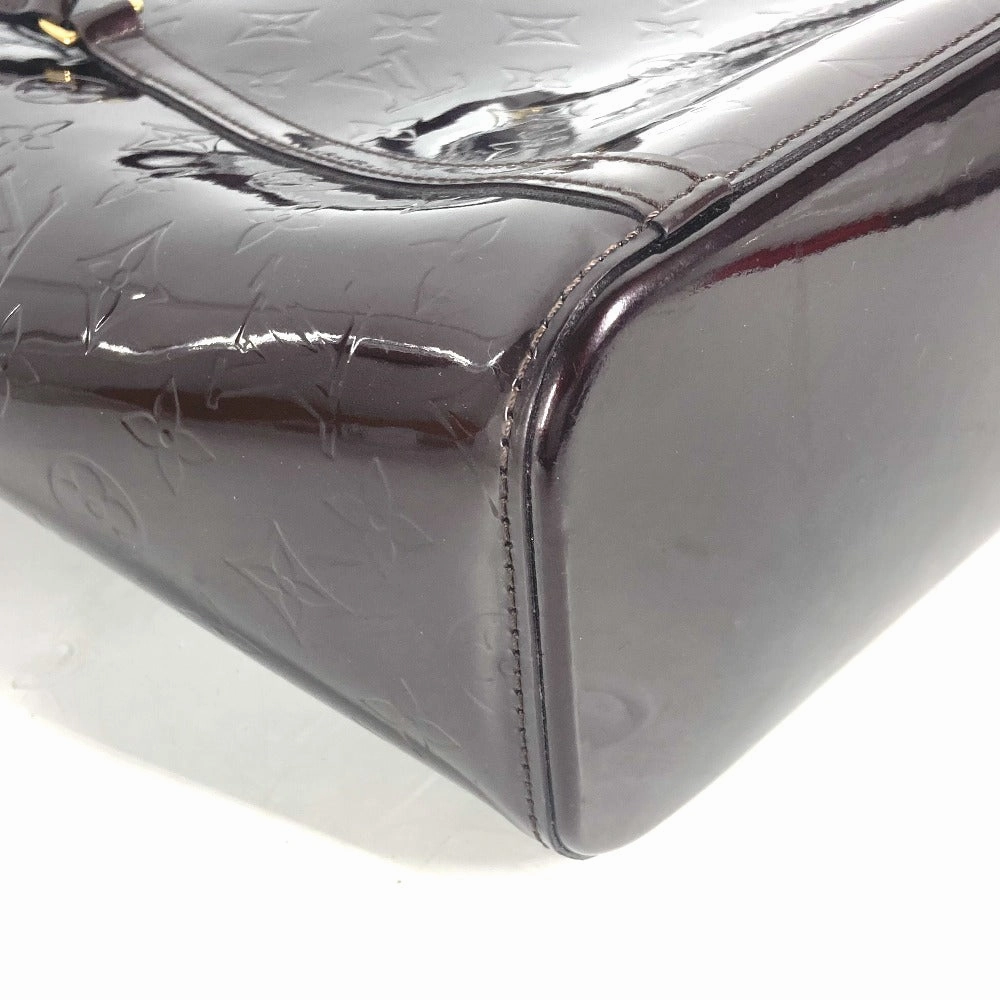 LOUIS VUITTON Shoulder Bag M91567 Monogram Vernis purple Monogram Vernis Valon MM