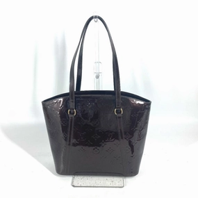 LOUIS VUITTON Shoulder Bag M91567 Monogram Vernis purple Monogram Vernis Valon MM