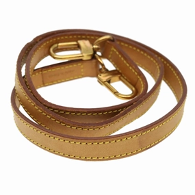 LOUIS VUITTON Shoulder Strap Leather 35.4"" Beige LV 39721