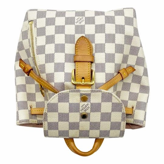 Louis Vuitton Sperone Bb 2018 White Damier Azur Canvas Backpack