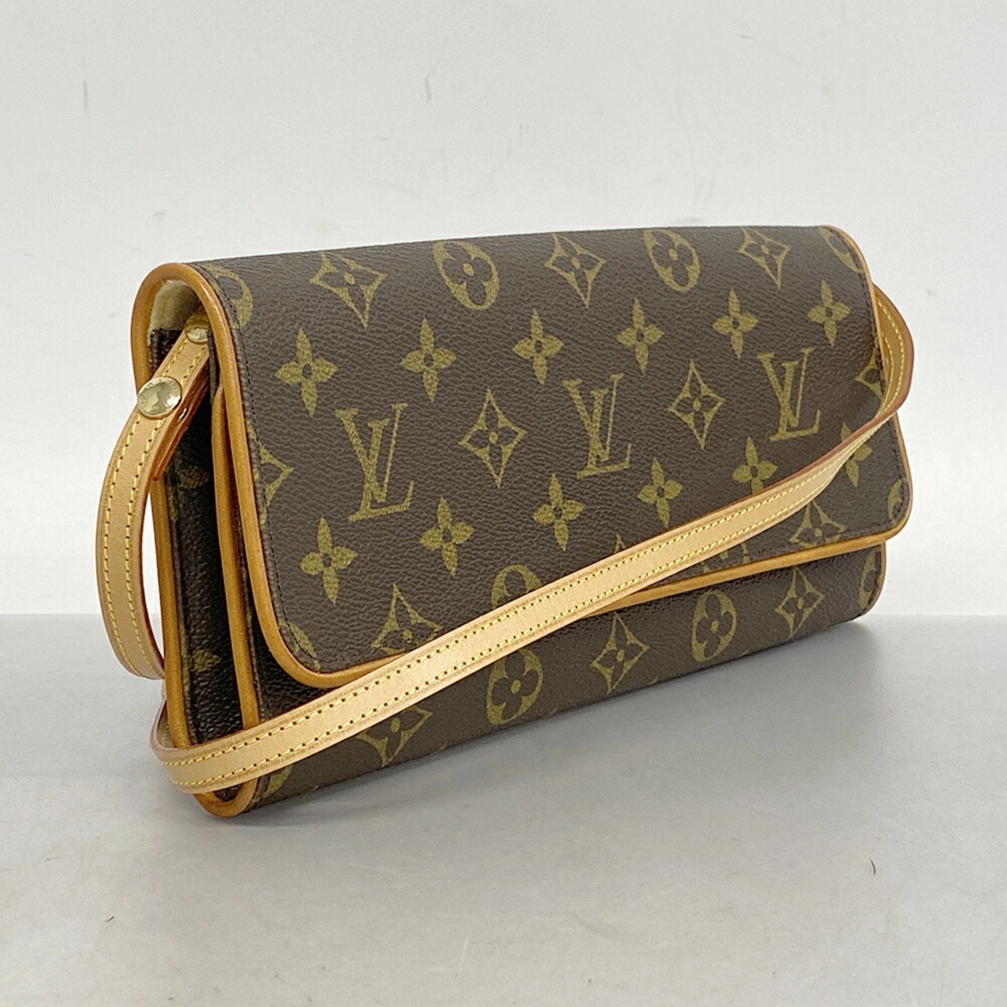 Louis Vuitton Twin  Canvas Shoulder Bag ()