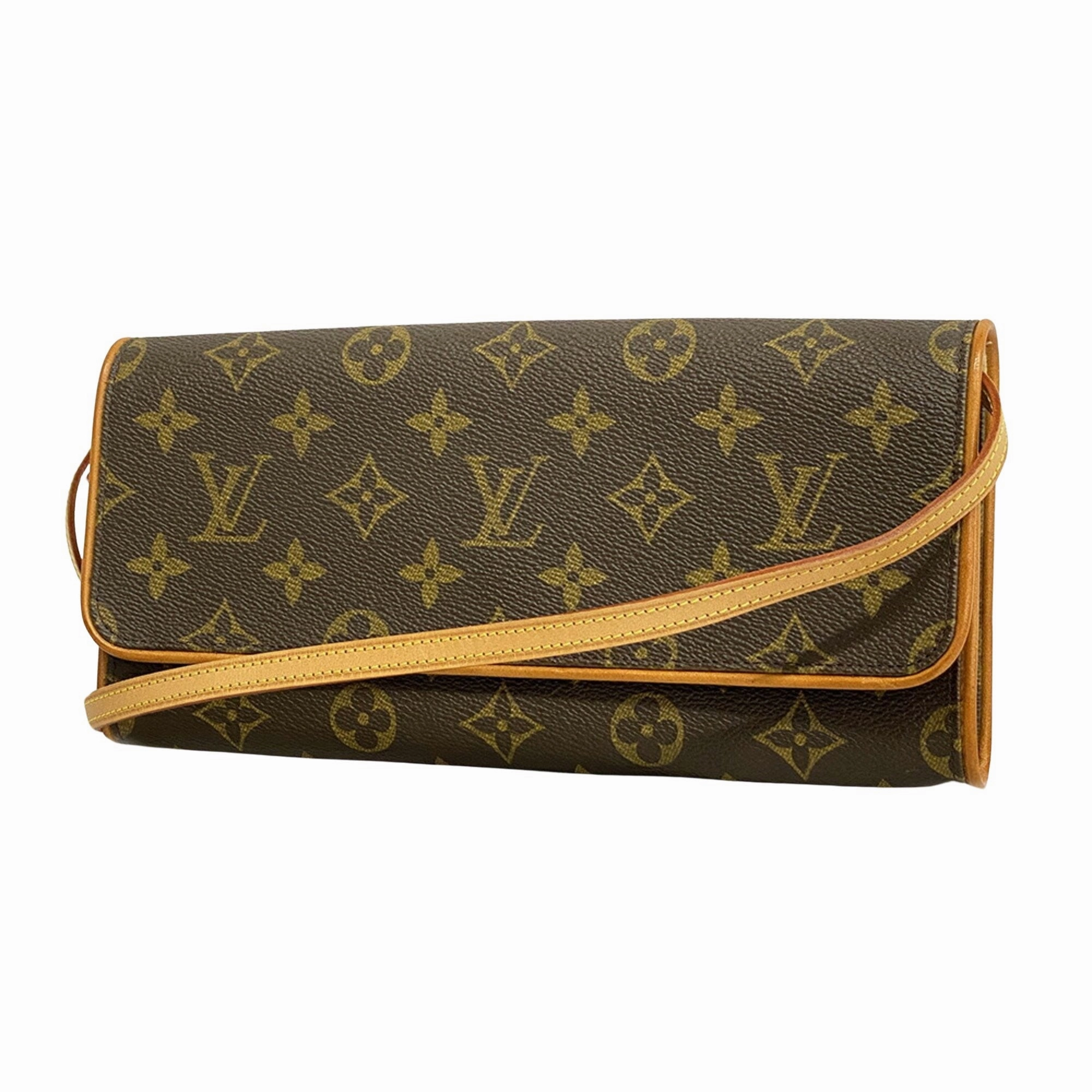 Louis Vuitton Twin  Canvas Shoulder Bag ()