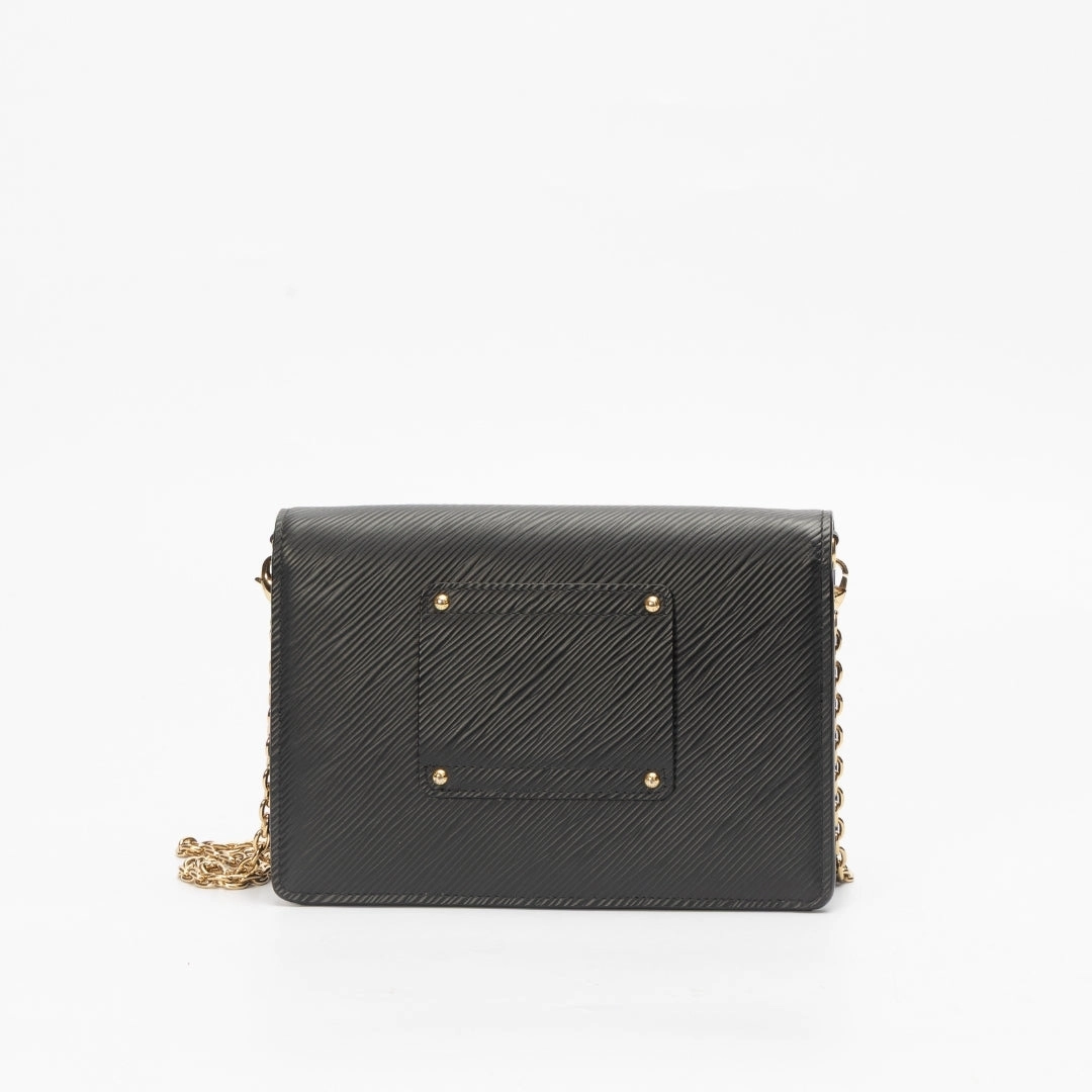 Louis Vuitton Twist Belt Wallet On Chain leather crossbody bag