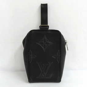 Louis Vuitton Vavin NV M57292 Monogram Giant Backpack Handbag Black Trio Shadow Leather  Unisex