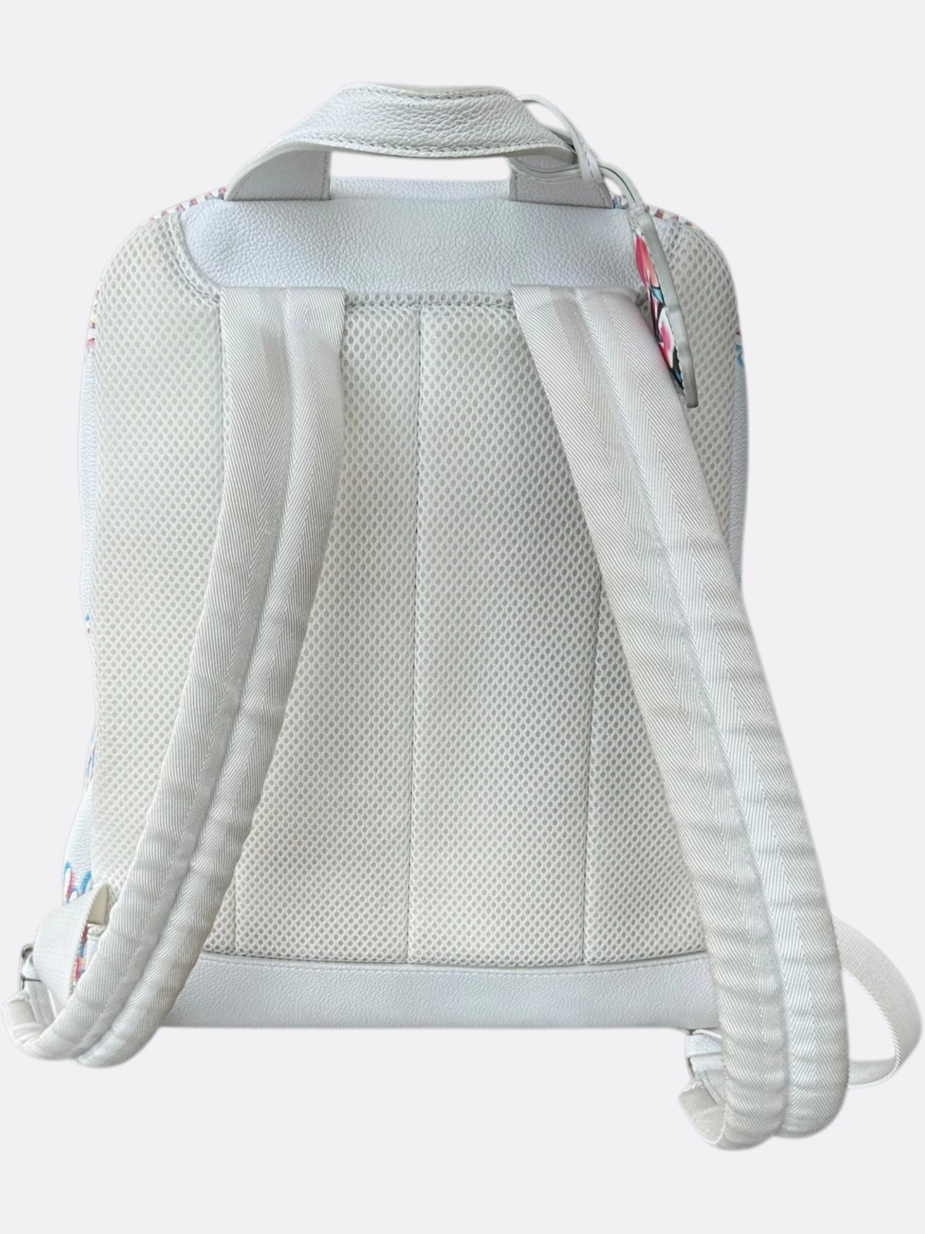 Louis Vuitton White Damier Spray Racer Backpack