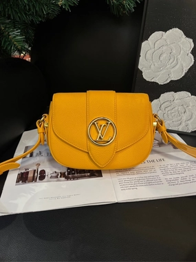 Louis Vuitton Yellow Pont 9 Crossbody Bag