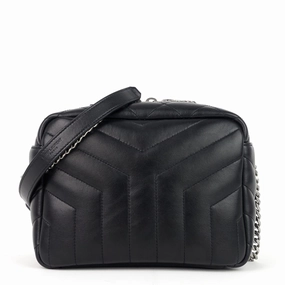 Loulou Bowling Small Matelasse Calf Leather Bag