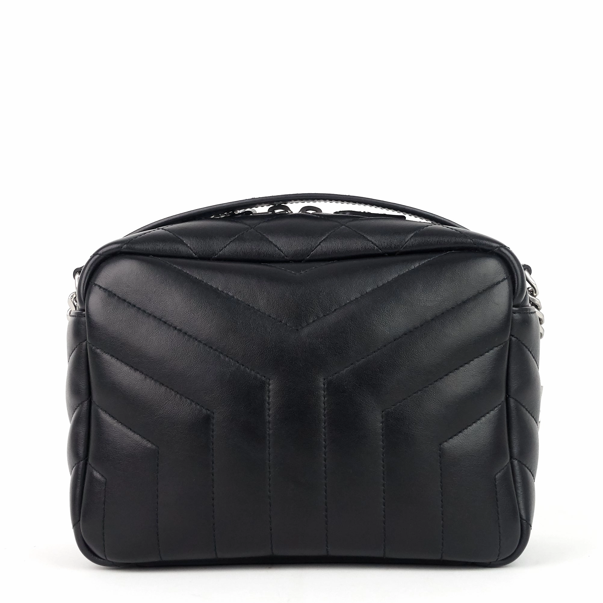 Loulou Bowling Small Matelasse Calf Leather Bag