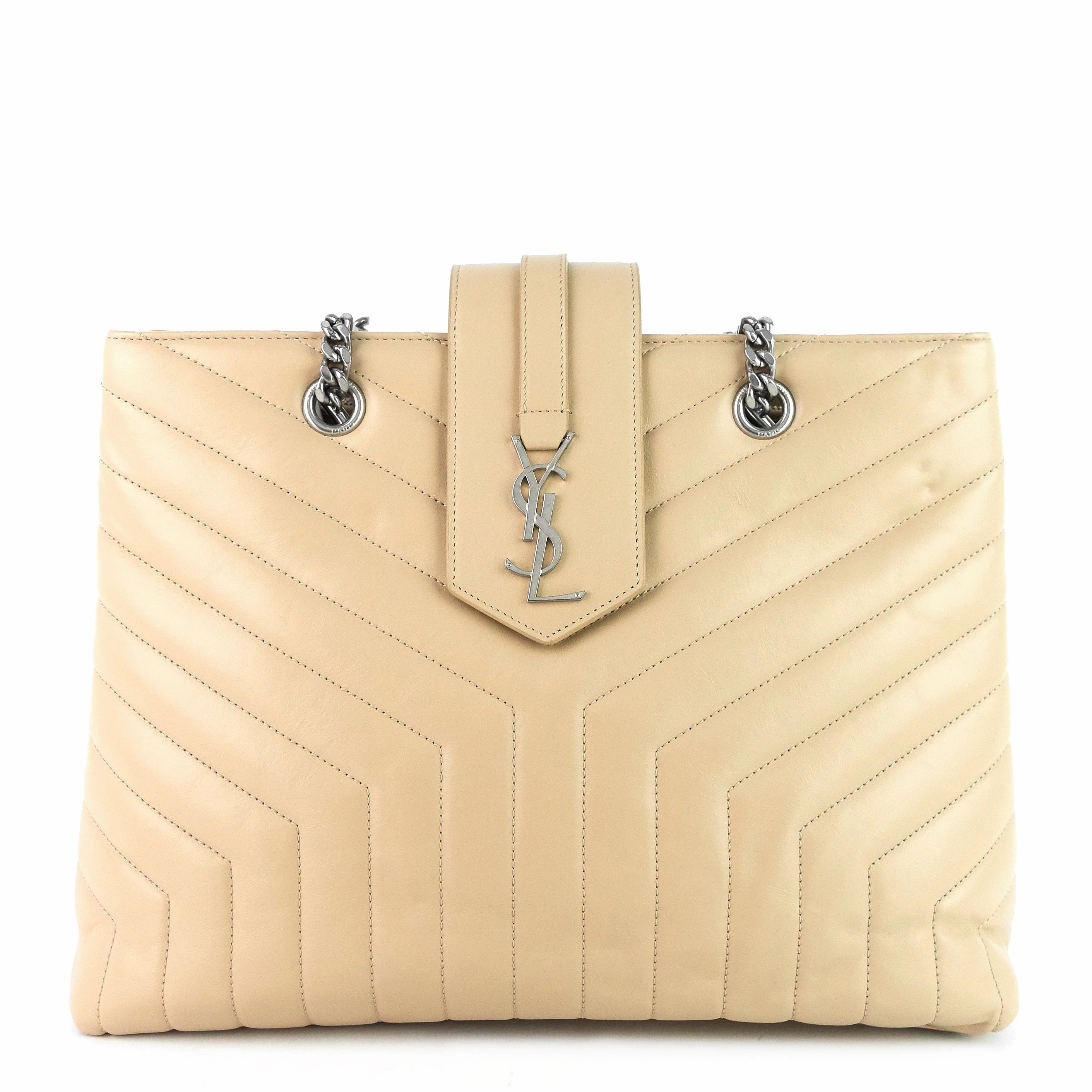 Loulou Large Calfskin Tote Bag