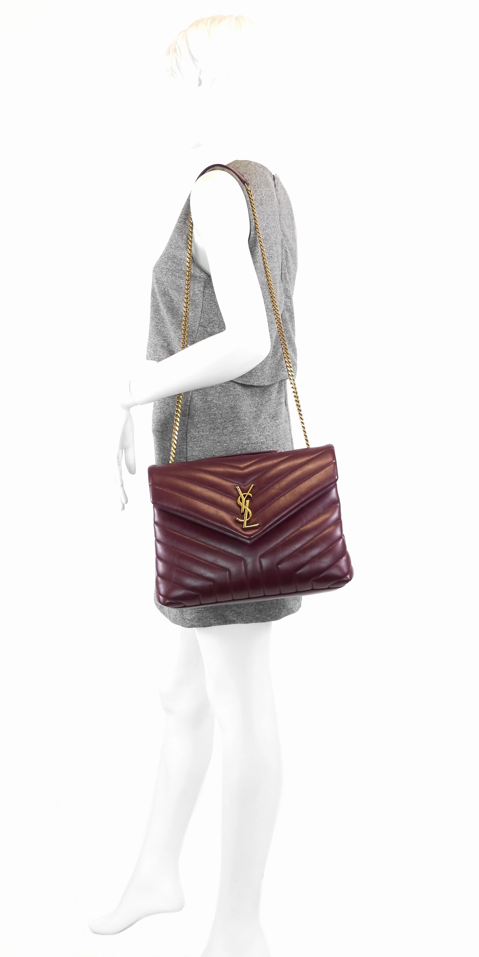 Loulou Medium Calfskin Shoulder Bag