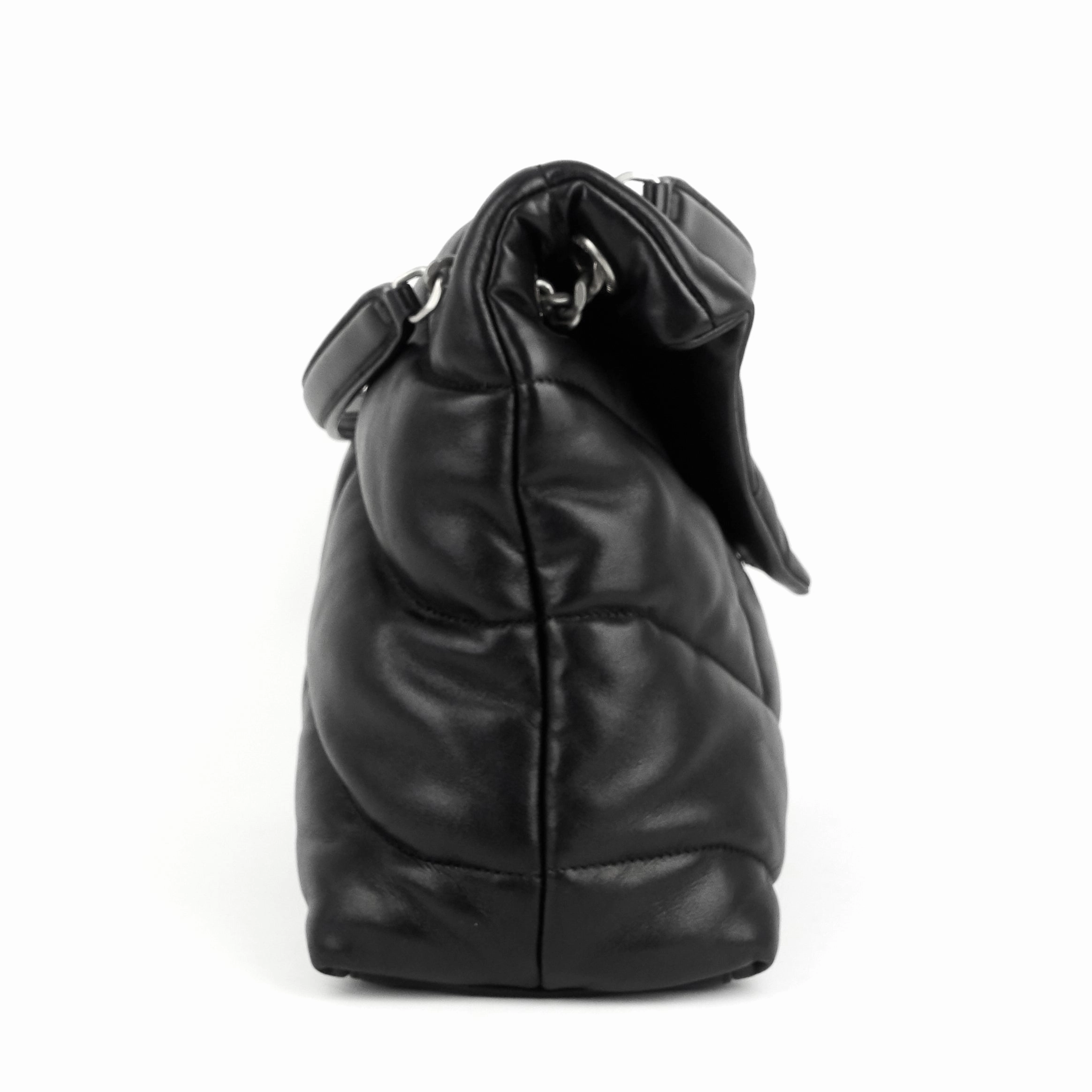 Loulou Puffer Medium Lambskin Leather Bag