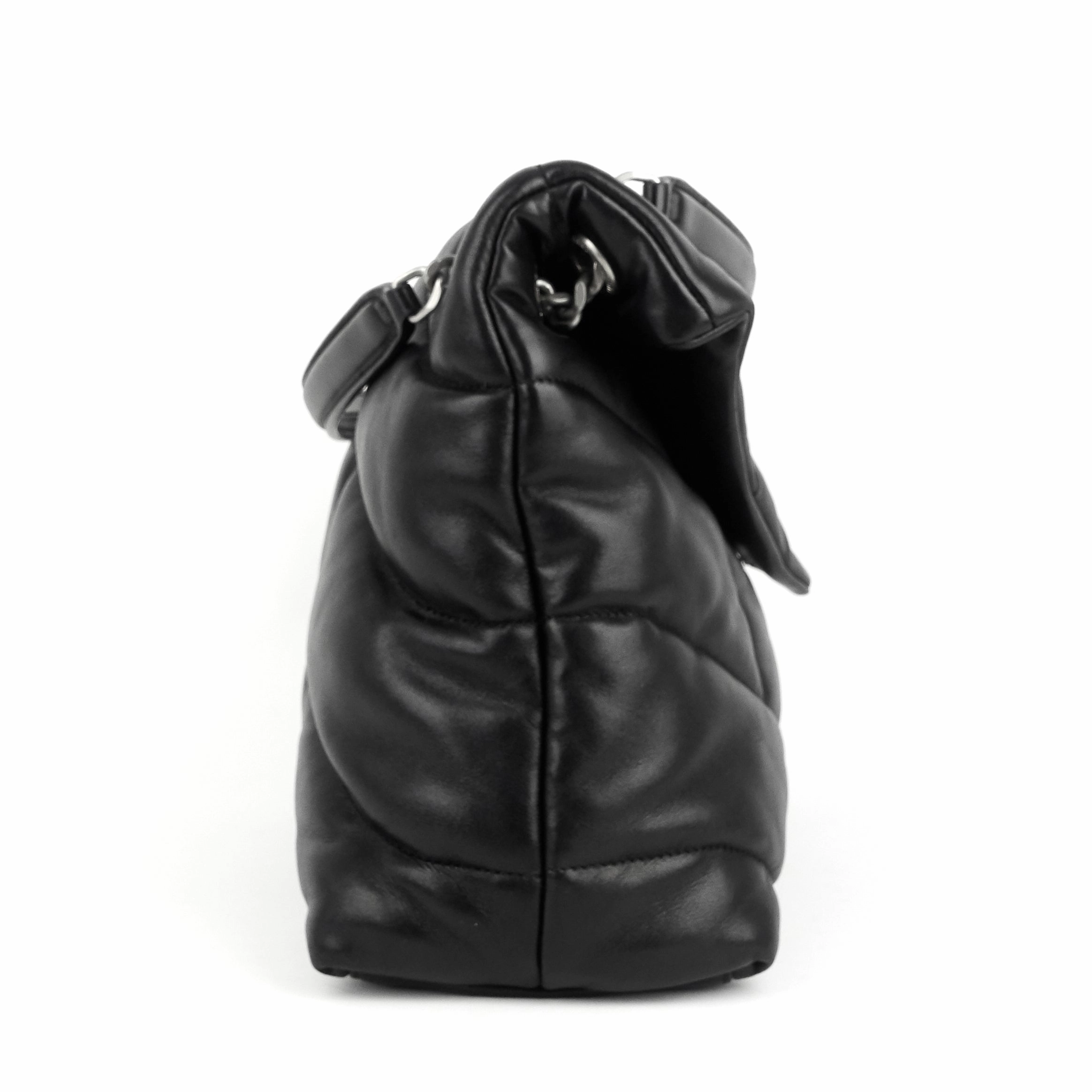 Loulou Puffer Medium Lambskin Leather Bag