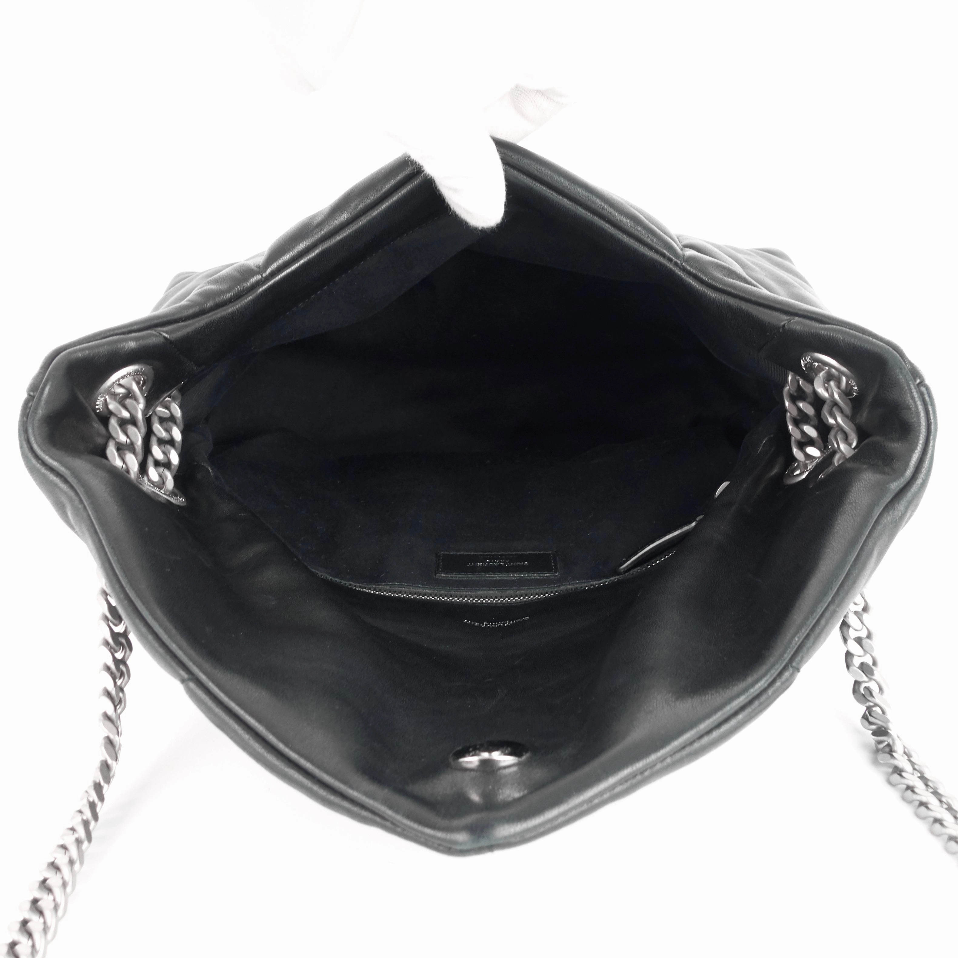 Loulou Puffer Medium Lambskin Leather Bag