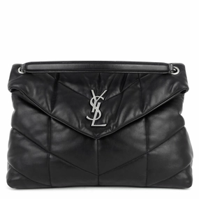 Loulou Puffer Medium Lambskin Leather Bag