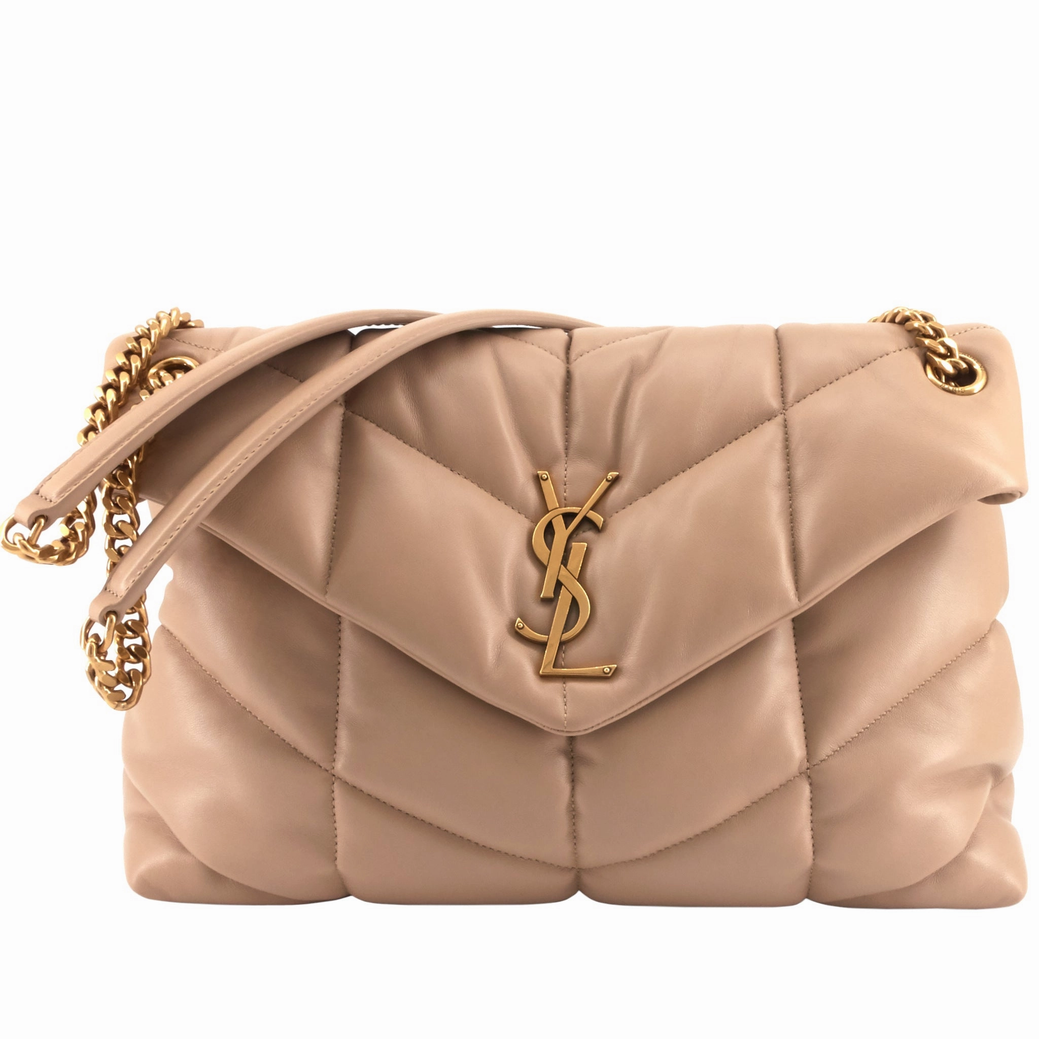 Loulou Puffer Medium Quilted Nappa Leather Bag