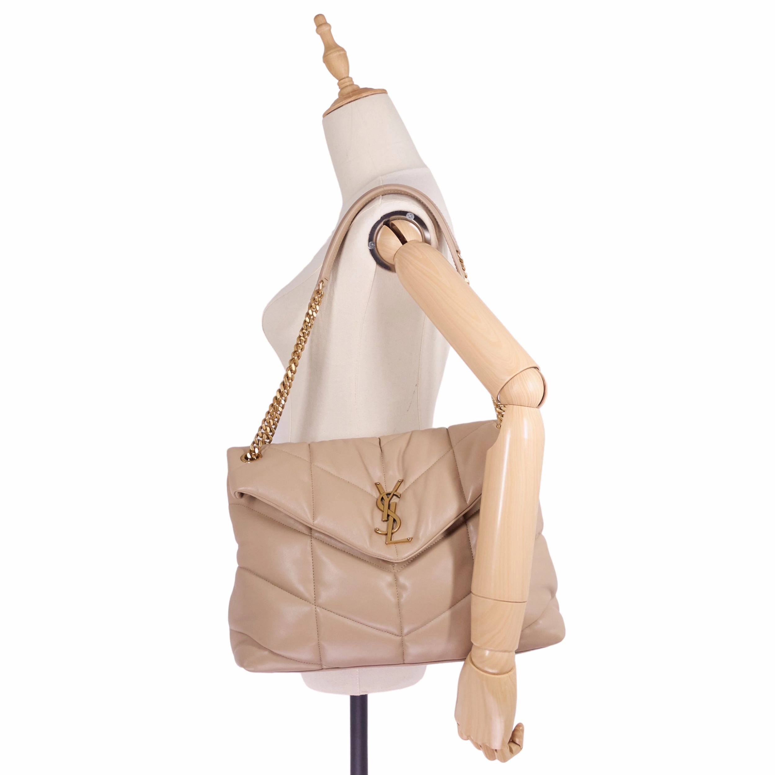 Loulou Puffer Medium Quilted Nappa Leather Bag