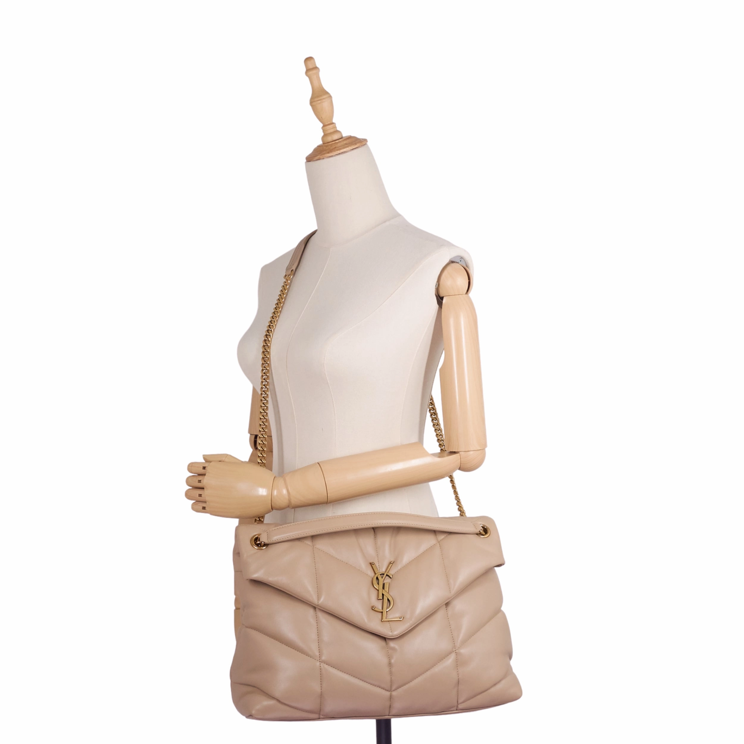 Loulou Puffer Medium Quilted Nappa Leather Bag