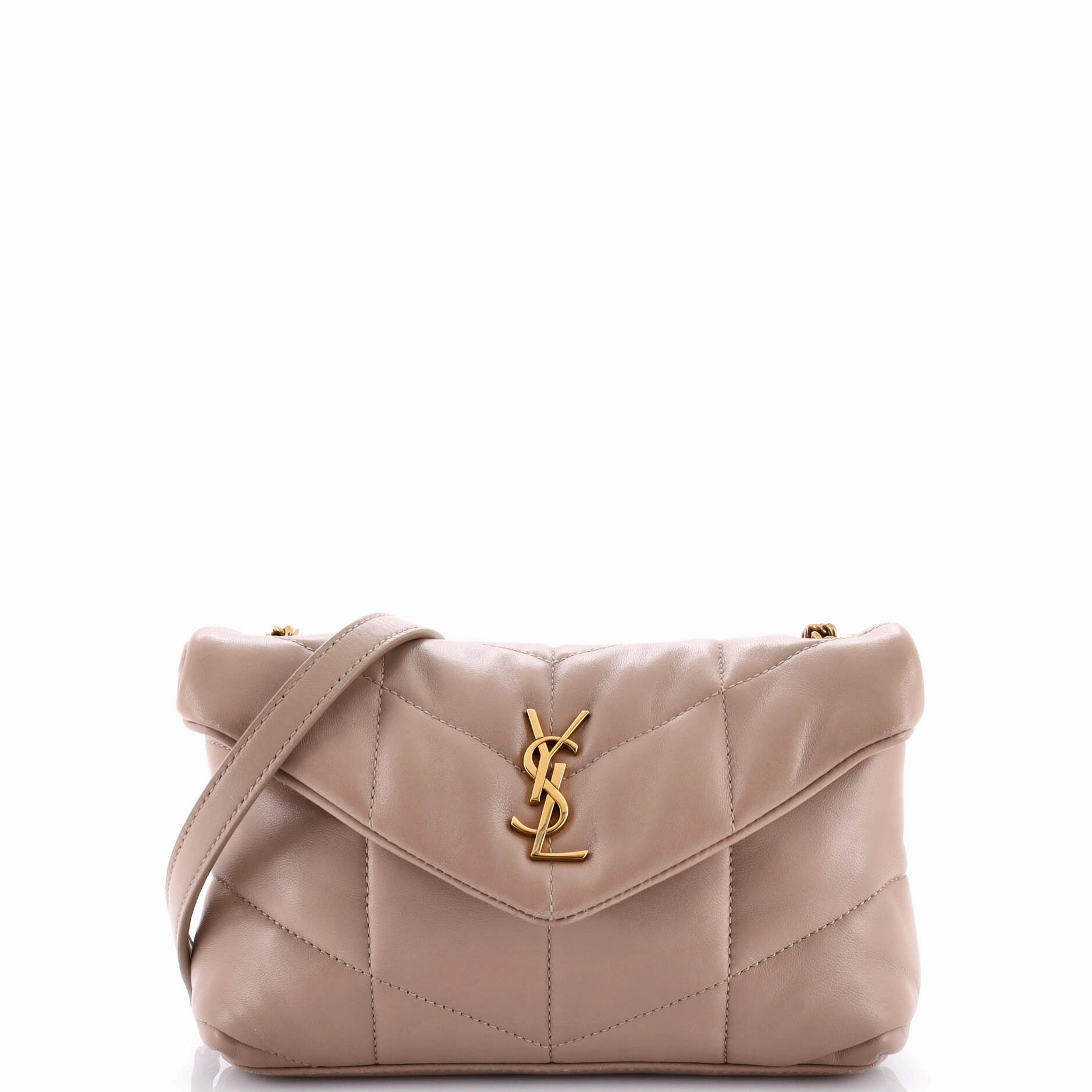 Loulou Puffer Shoulder Bag Quilted Leather Mini