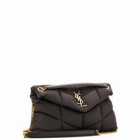 Loulou Puffer Shoulder Bag Quilted Nylon Small