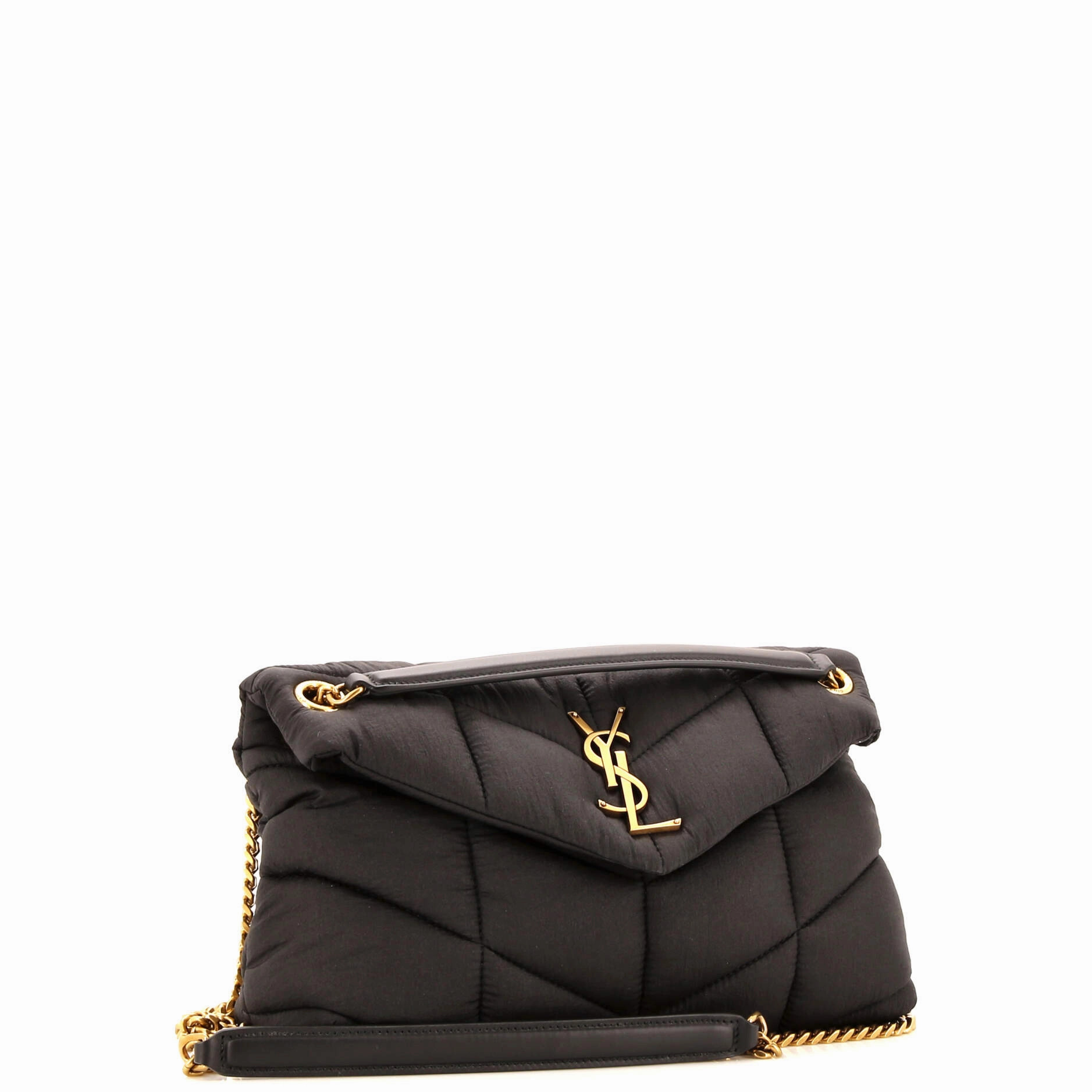 Loulou Puffer Shoulder Bag Quilted Nylon Small