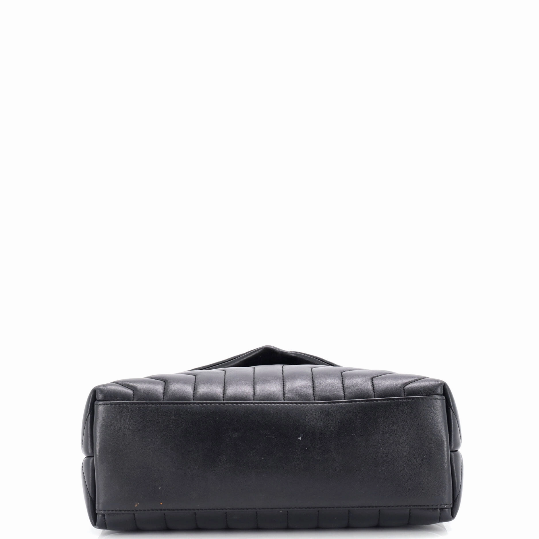 Loulou Shoulder Bag Matelasse Chevron Leather Medium