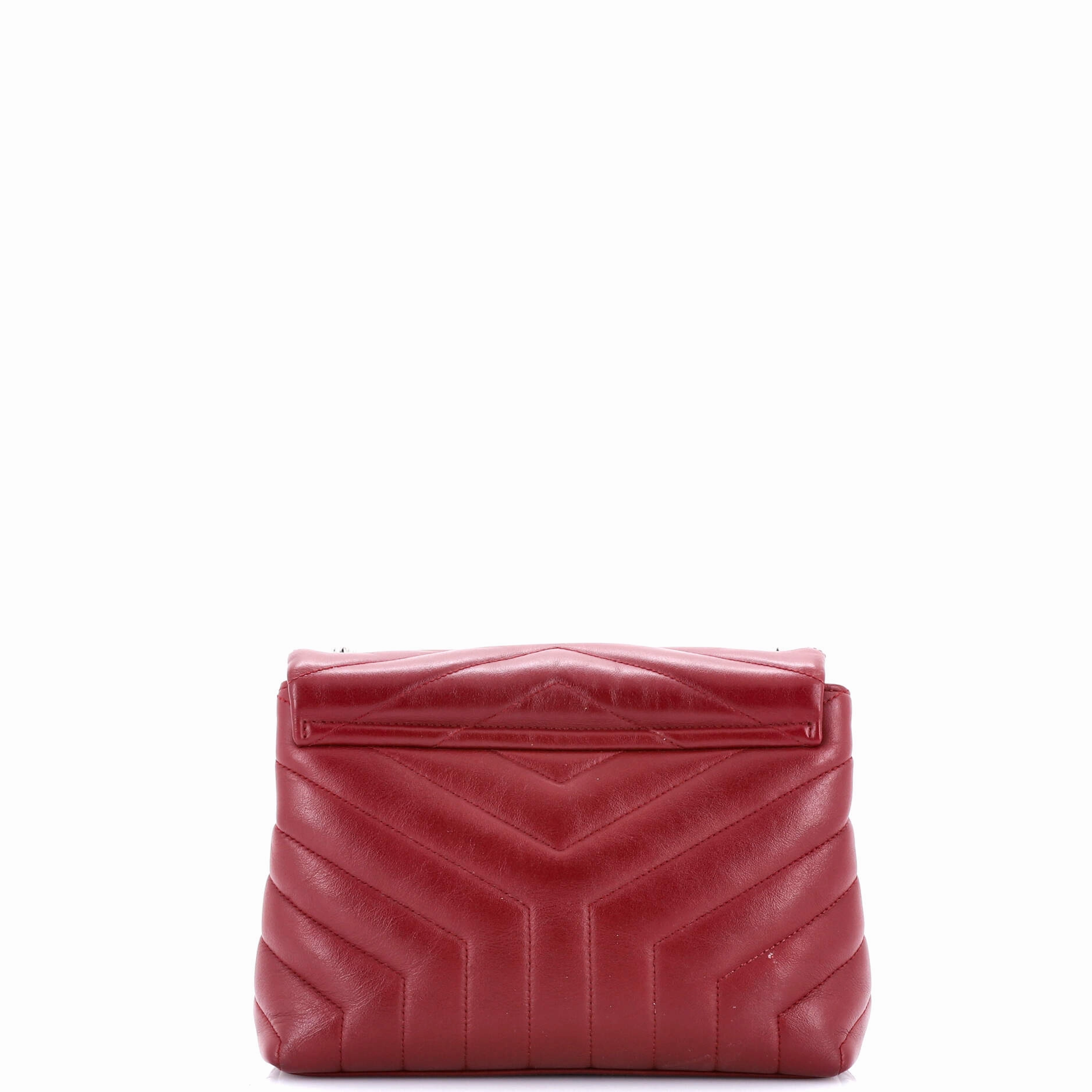 Loulou Shoulder Bag Matelasse Chevron Leather Small