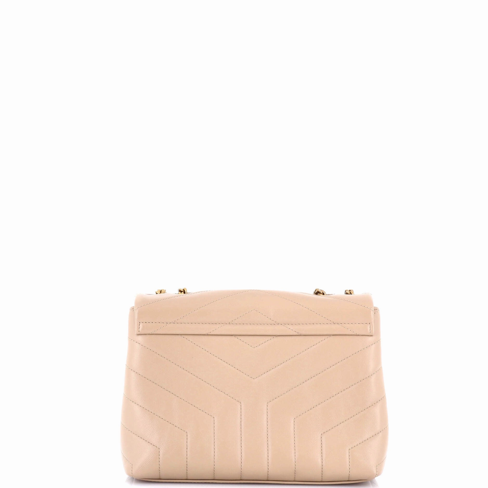 Loulou Shoulder Bag Matelasse Chevron Leather Small