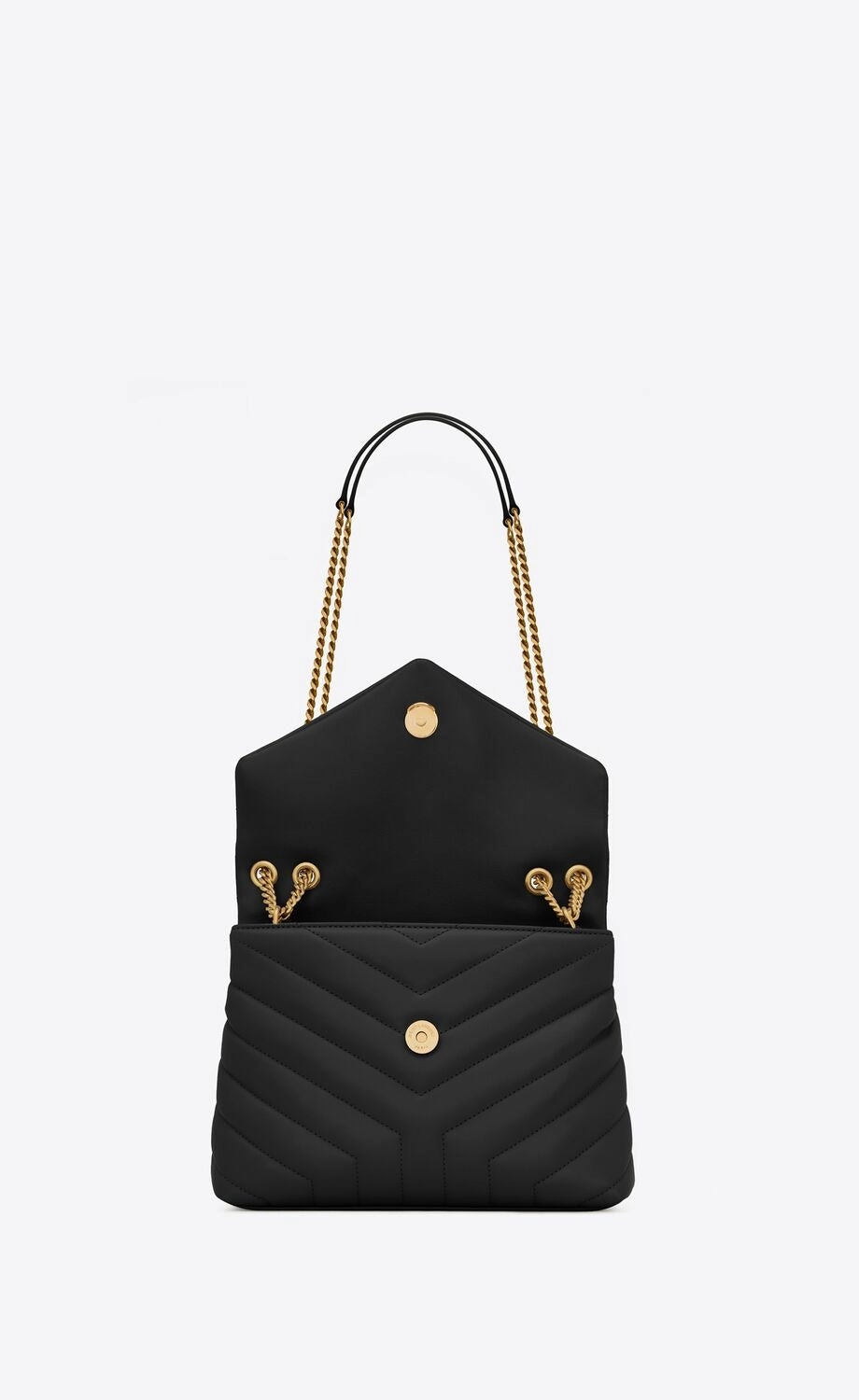 Loulou Small Chain Bag In Quilted "Y" Leather Leather Shoulder Bag for Women