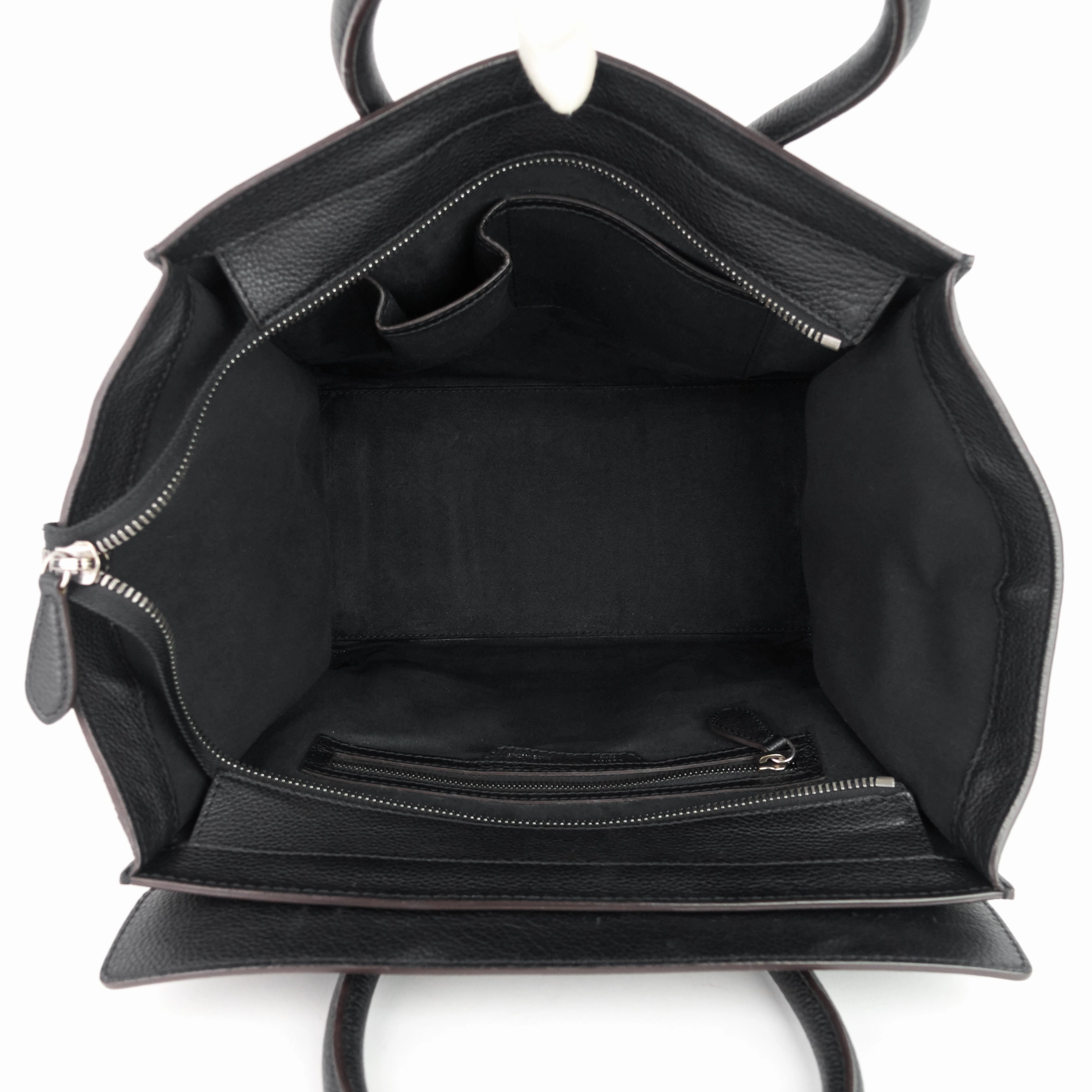 Luggage Mini Drummed Calfskin Bag