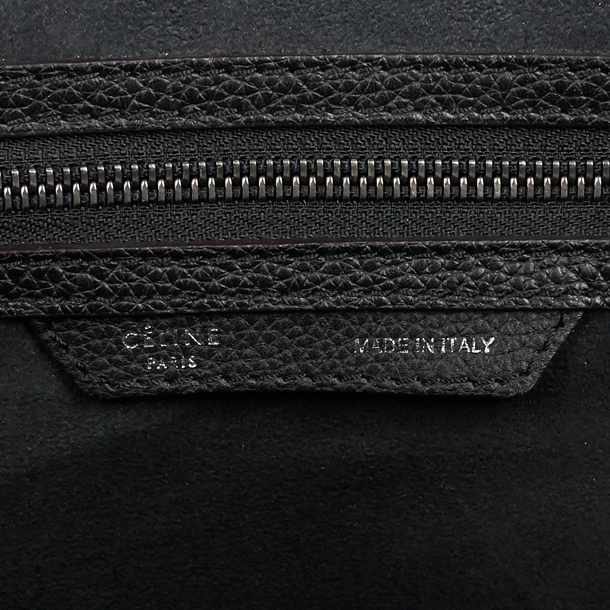 Luggage Mini Drummed Calfskin Bag