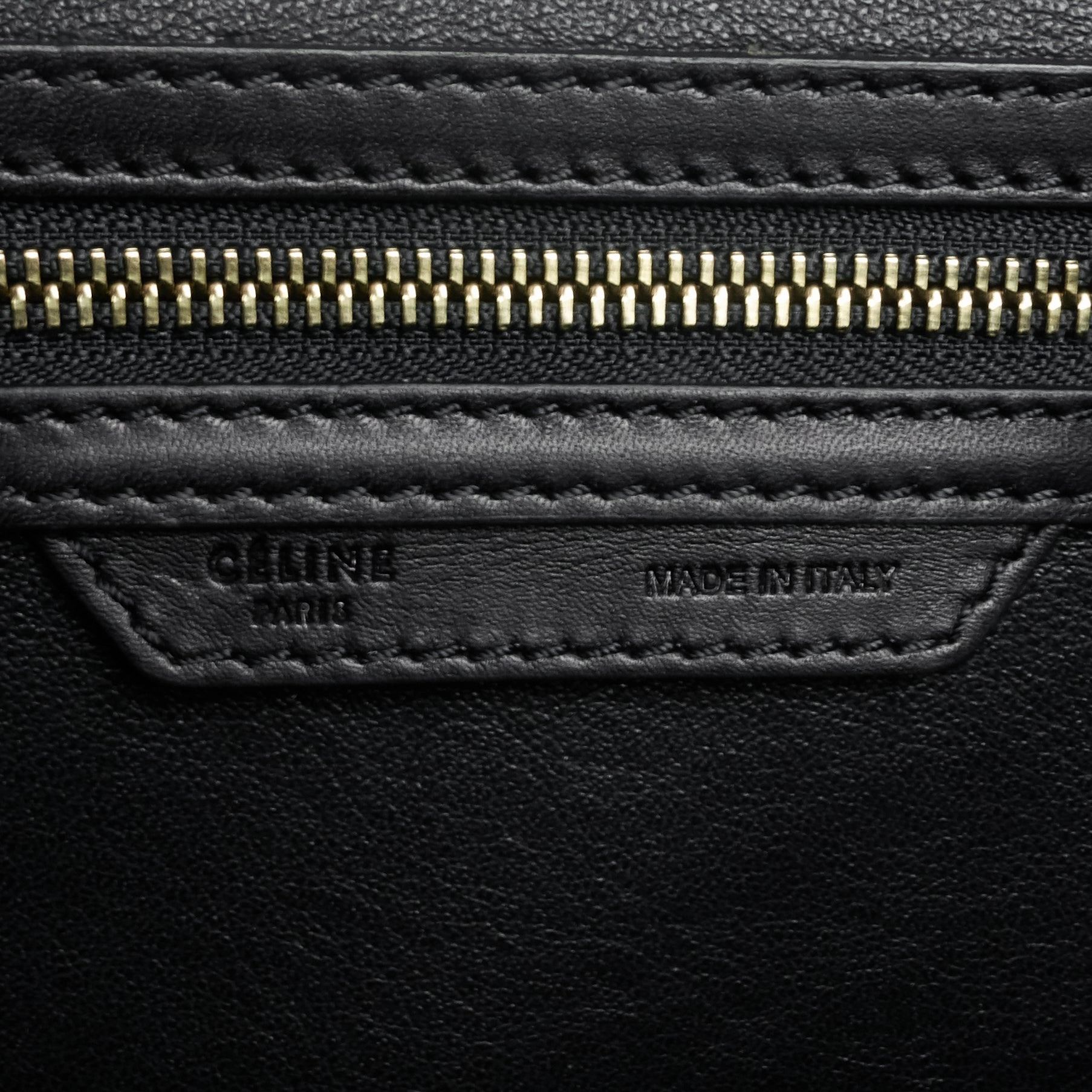 Luggage Mini Tricolour Leather and Suede Bag