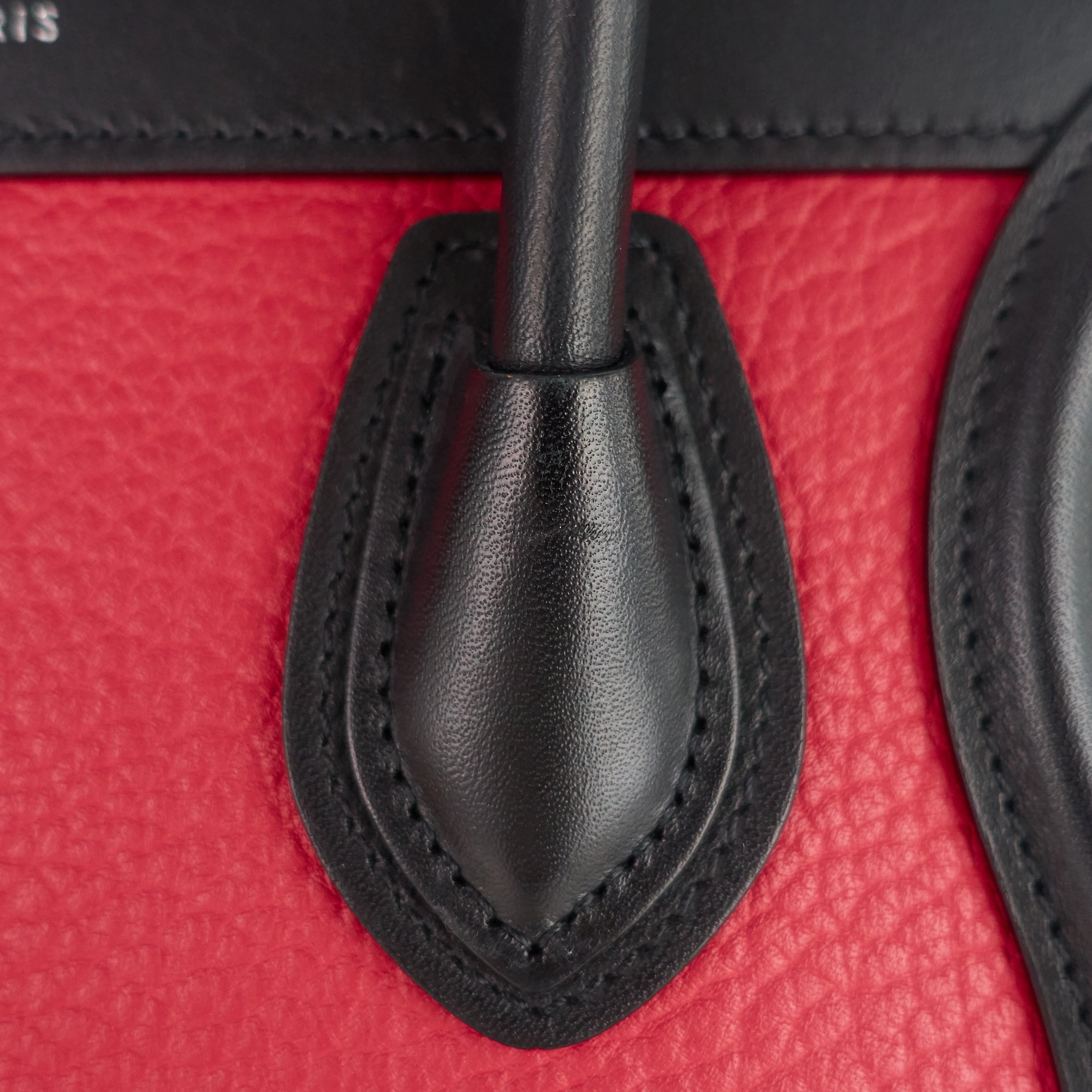 Luggage Nano Leather and Suede Bag