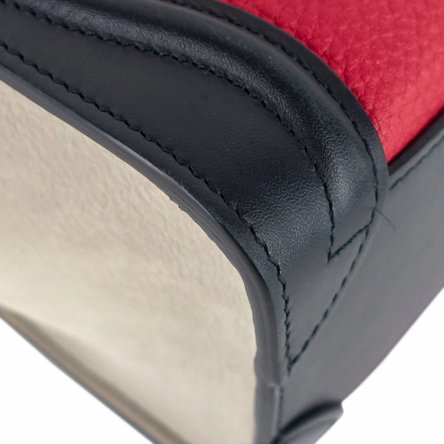 Luggage Nano Leather and Suede Bag
