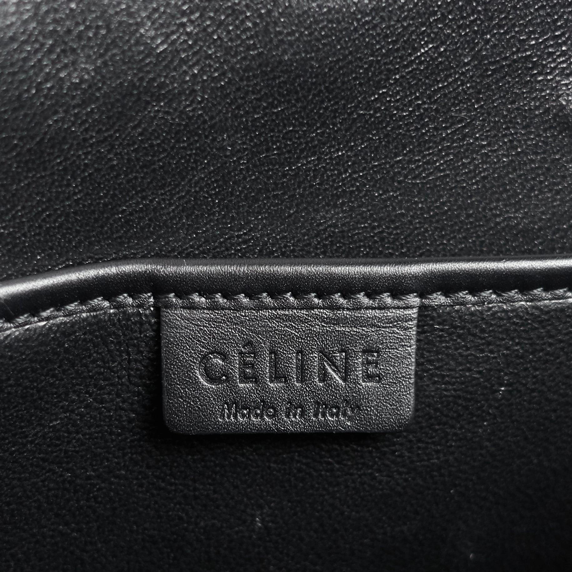 Luggage Nano Leather and Suede Bag