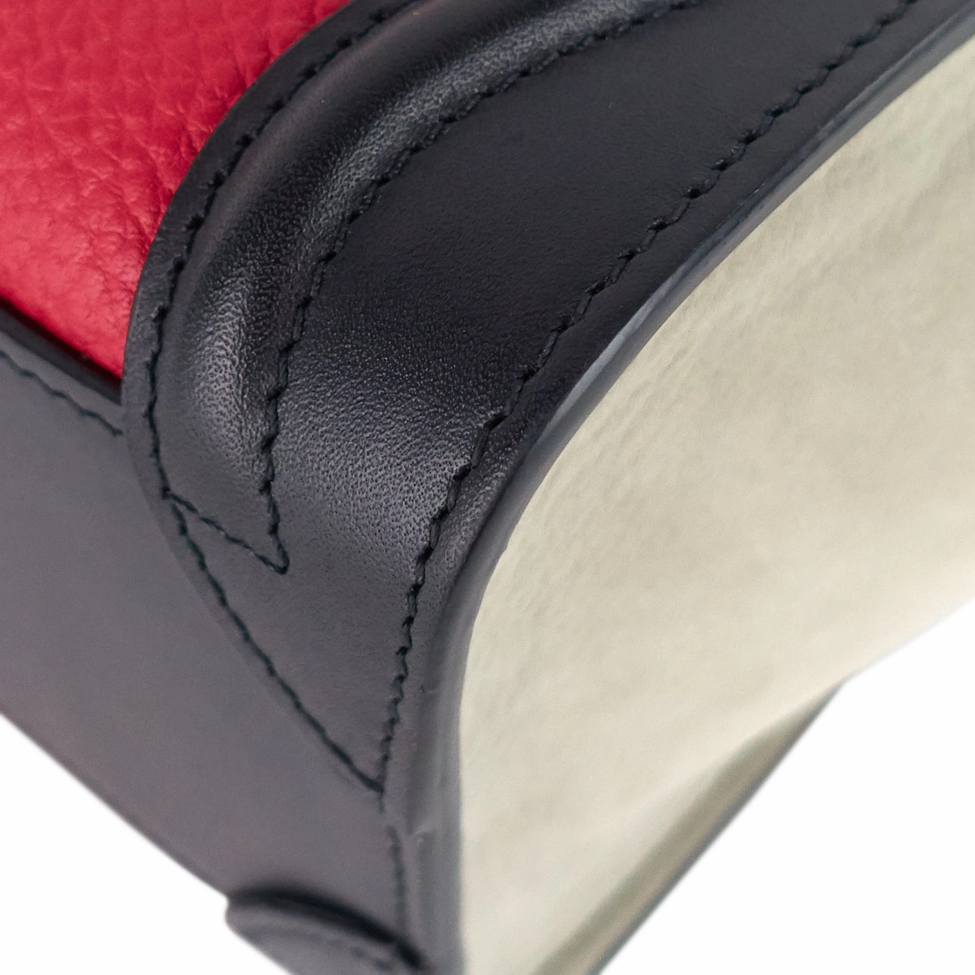 Luggage Nano Leather and Suede Bag