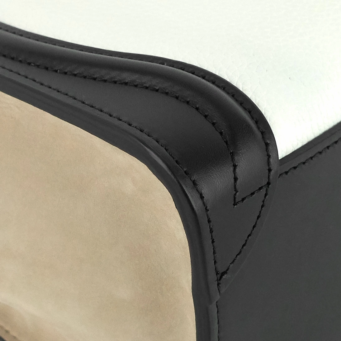 Luggage Nano Tricolor Calfskin and Suede Bag