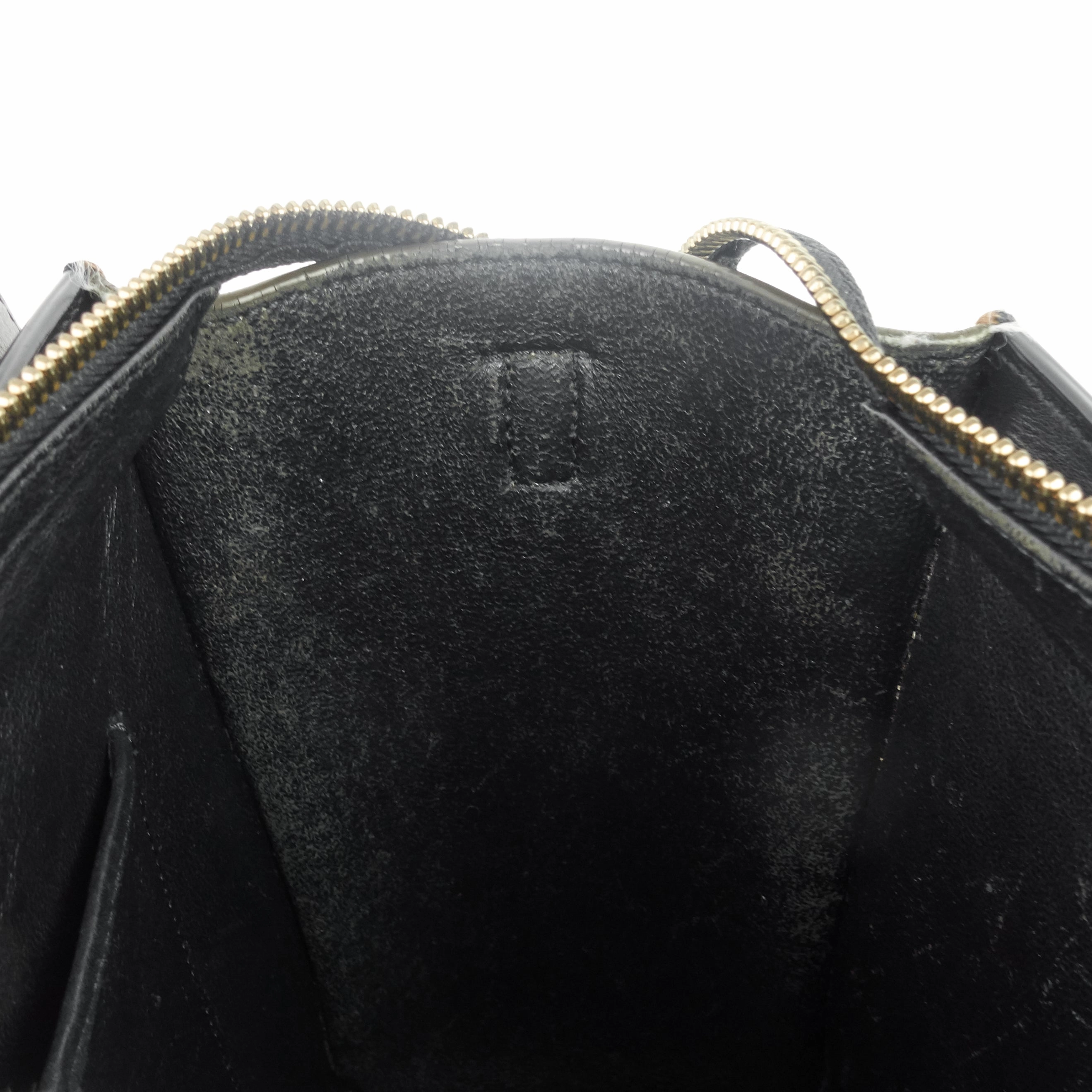 Luggage Nano Tricolour Calfskin Tote Bag
