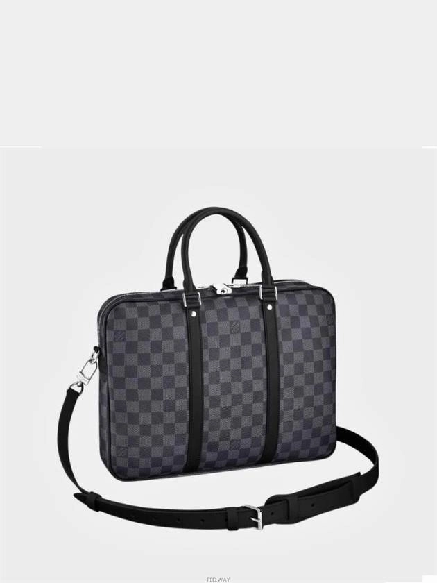 Lux You Damier Document Voyage Tote Shoulder Bag PM M41478
