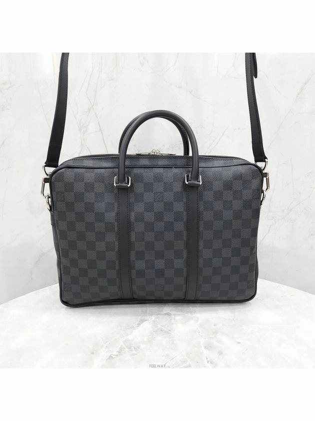 Lux You Damier Document Voyage Tote Shoulder Bag PM M41478