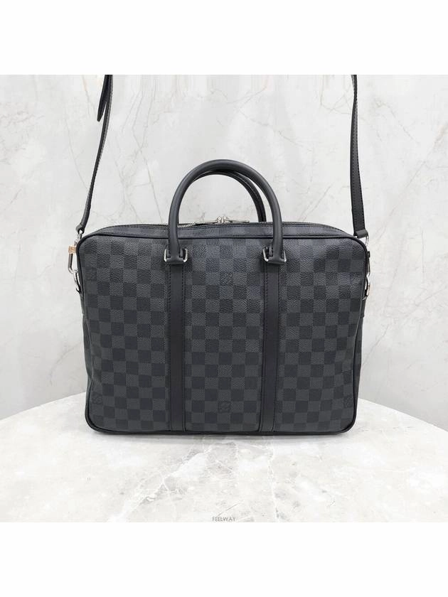 Lux You Damier Document Voyage Tote Shoulder Bag PM M41478