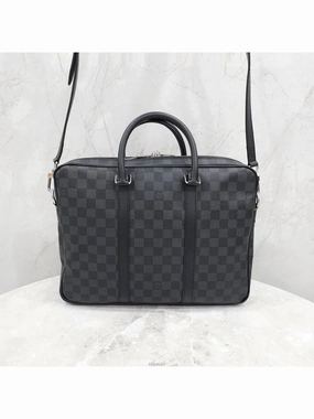 Lux You Damier Document Voyage Tote Shoulder Bag PM M41478