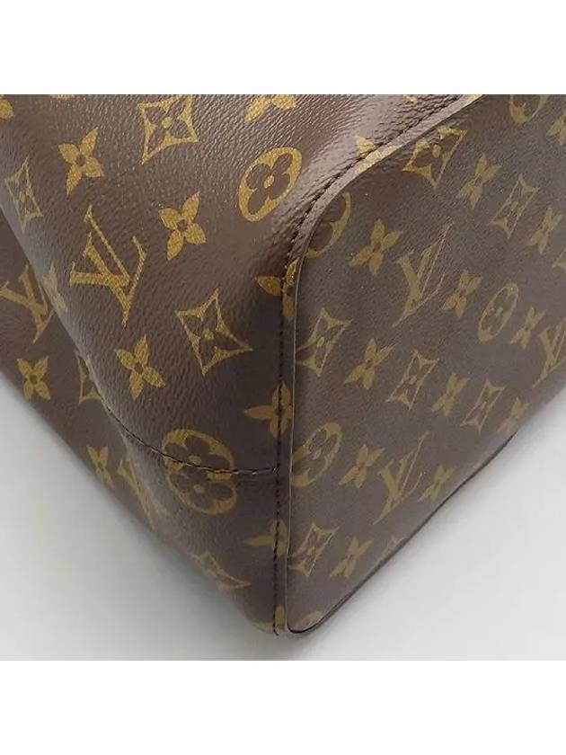 M44020 Monogram Canvas NOIR Black Color NEONOE Bucket Shoulder Bag