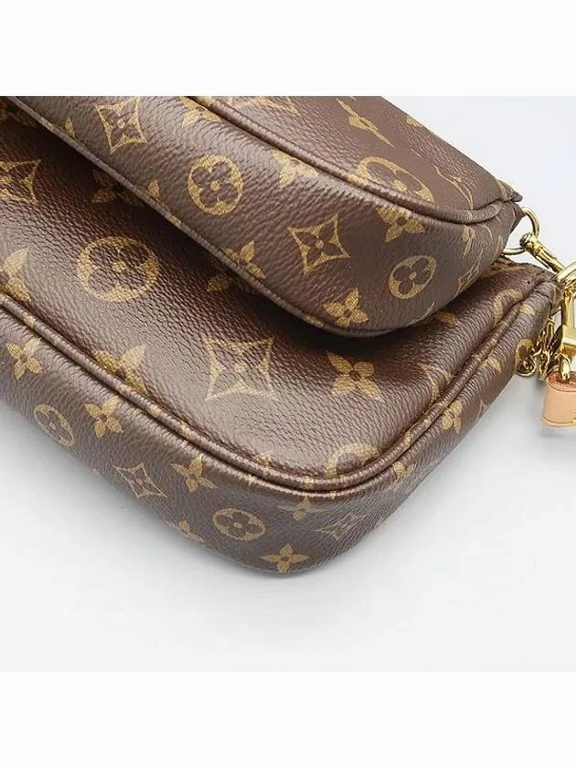 M44813 Monogram Canvas Multi Pochette Accessua Shoulder Bag and Crossbody