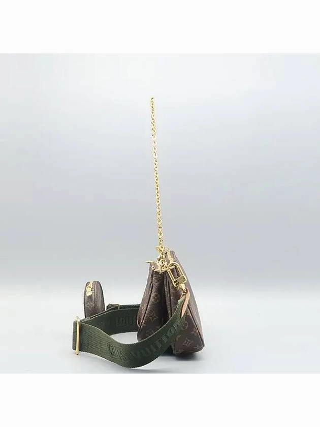 M44813 Monogram Canvas Multi Pochette Accessua Shoulder Bag and Crossbody