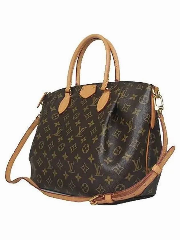 M48814 Monogram Canvas Turenne MM Tote Bag Shoulder Strap 2WAY