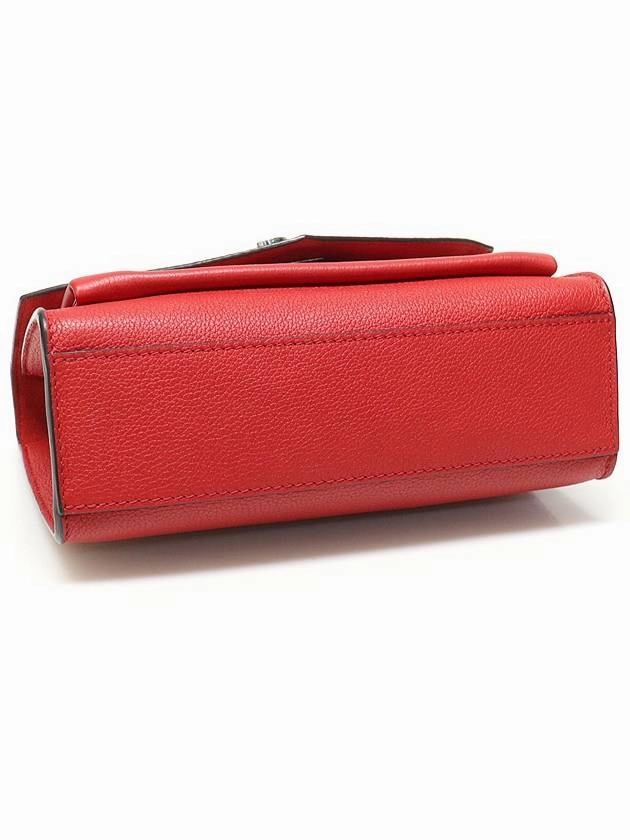 M51419 Red Calfskin My Lock Me BB Chain Shoulder Bag