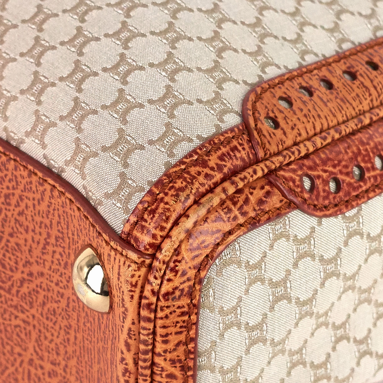 Macadam Quilted Canvas Tote Bag