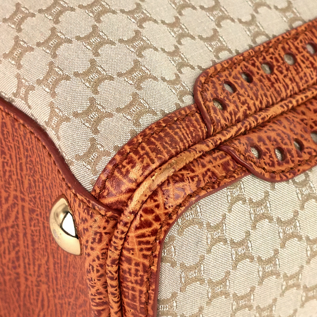 Macadam Quilted Canvas Tote Bag