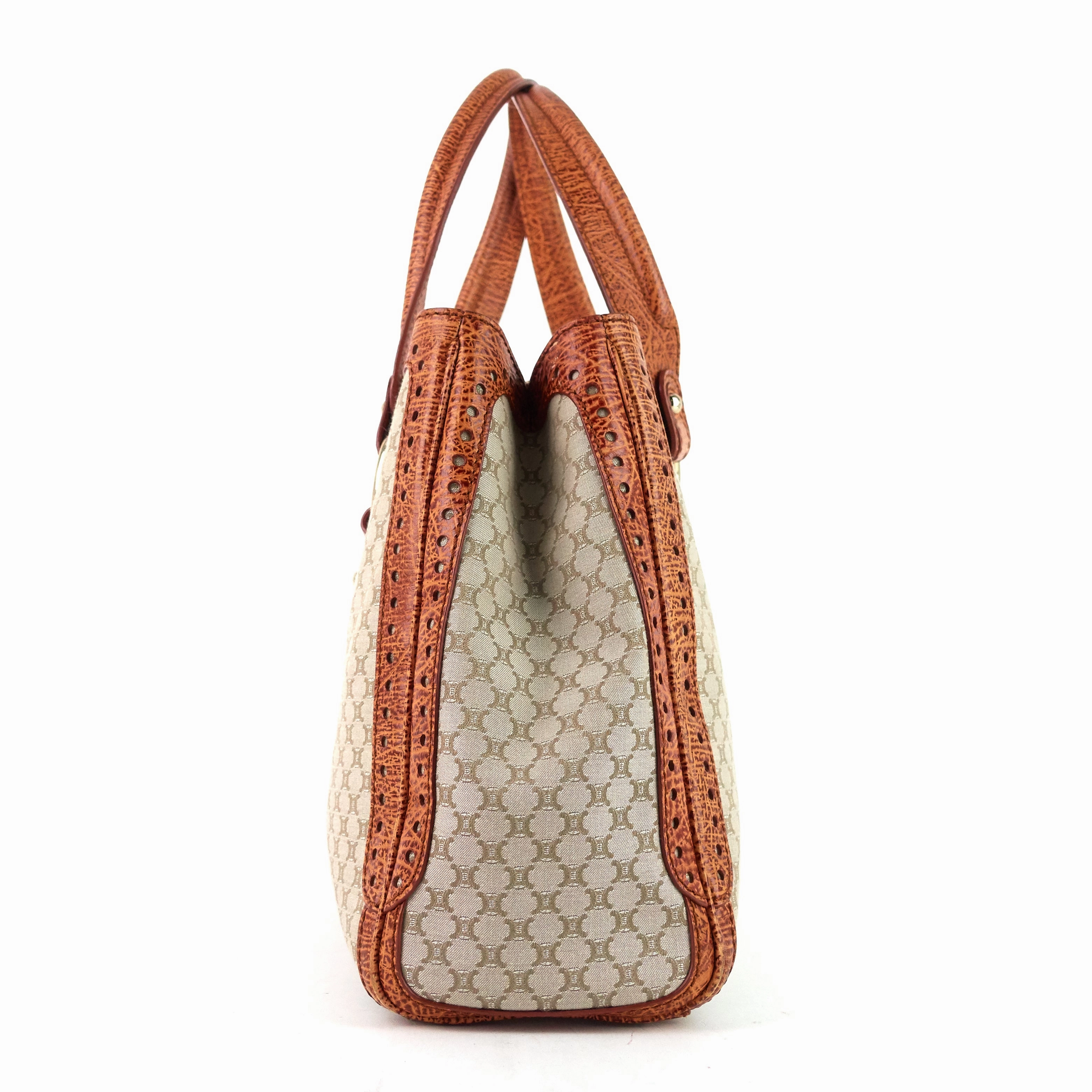 Macadam Quilted Canvas Tote Bag